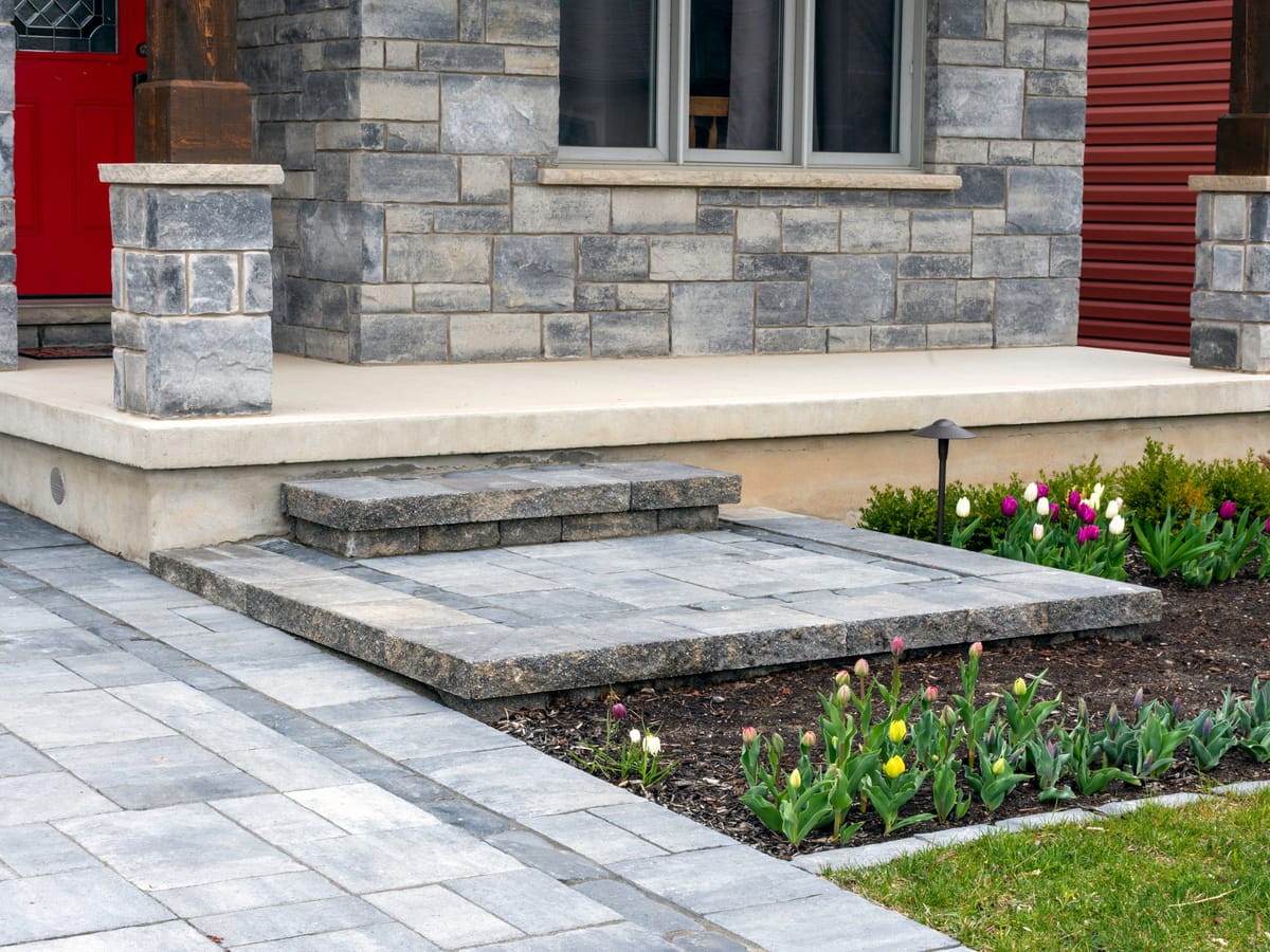 Garden steps
