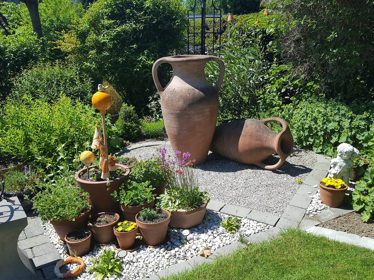 Landscaped garden