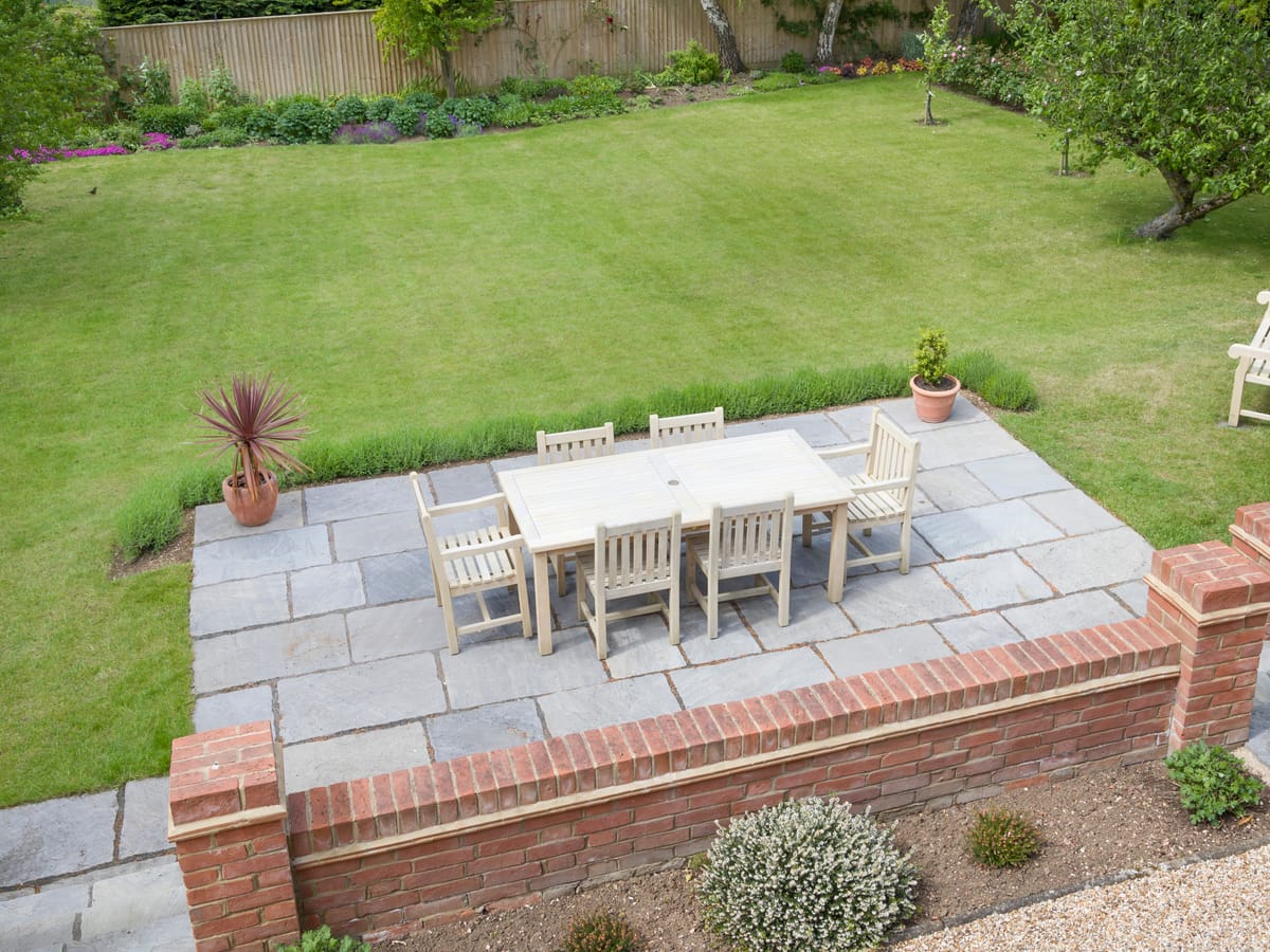 A Smart Call Contractors team laying a new block paving driveway